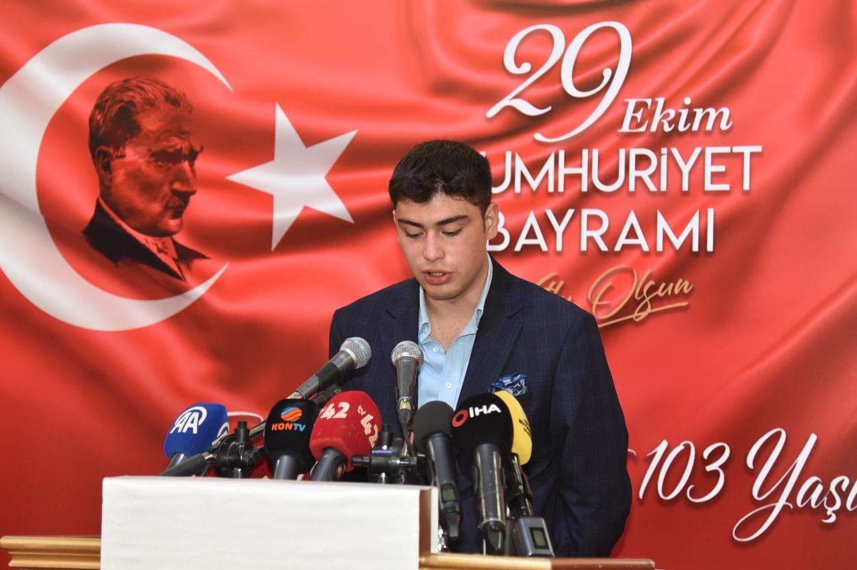 Konya'da Cumhuriyet'in 103. yılı coşkuyla kutlandı 28